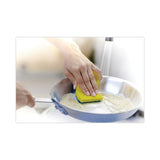 Scotch-Brite® Heavy-Duty Scrub Sponge, 4.5 x 2.7, 0.6" Thick, Yellow/Green, 6/Pack (MMM426) Pack of 6