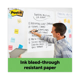Post-it® Easel Pads Super Sticky Vertical-Orientation Self-Stick Easel Pads, Green Headband, Unruled, 25 x 30, White, 30 Sheets, 2/Carton (MMM559RP) 2 Pads