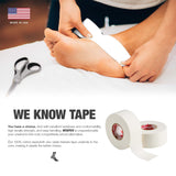 Mueller® Mtape Athletic Tape White 1-1/2 Inch X 15 Yard Cotton / Zinc Oxide NonSterile (351717_CS) 32/CS