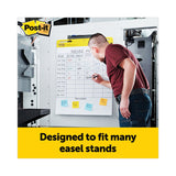 Post-it® Easel Pads Super Sticky Vertical-Orientation Self-Stick Easel Pads, Quadrille Rule (1 sq/in), 25 x 30, White, 30 Sheets, 2/Carton (MMM560) Carton of 2