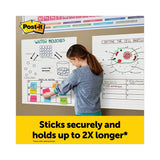 Post-it® Easel Pads Super Sticky Vertical-Orientation Self-Stick Easel Pads, Presentation Format (1.5" Rule), 25 x 30, White, 30 Sheets, 2/Pack (MMM561WLVAD2PK) Case of 2