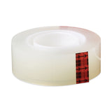 Scotch® Transparent Tape, 1" Core, 0.75" x 83.33 ft, Transparent, 24/Pack (MMM600K24) Pack of 24