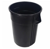 Impact® Gator® Plus Trash Container, 32 Gallon, 6/Case, Black (IMP7732-5) Case of 6