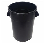 Impact® Gator® Plus Trash Container, 32 Gallon, 6/Case, Black (IMP7732-5) Case of 6
