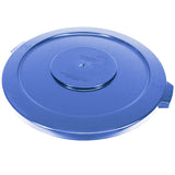Impact® Gator® Plus Trash Container Lid, 32 Gallon, 6/Case, Blue (IMP7733-11) Case of 6