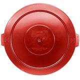 Impact® Gator® Plus Trash Container Lid, 32 Gallon, 6/Case, Red (IMP7733-6) Case of 6