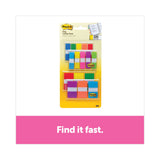 Post-it® Flags 0.5" and 1" Page Flag Value Pack, Nine Assorted Colors, 320/Pack (MMM683XL1) Pack of 320