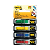 Post-it® Flags Arrow 0.5" Page Flags, Assorted Primary, 24/Color, 96 Flags/Pack (MMM684ARR3) Pack of 4