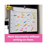 Post-it® Flags Arrow 0.5" Page Flags, Assorted Primary, 24/Color, 96 Flags/Pack (MMM684ARR3) Pack of 4