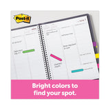 Post-it® Flags Arrow 0.5" Page Flags, Four Assorted Bright Colors, 24/Color, 96 Flags/Pack (MMM684ARR4) Pack of 4