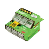 Scotch® Magic Tape in Handheld Dispenser, 1" Core, 0.75" x 25 ft, Clear, 3/Pack (MMM3105) Box of 3