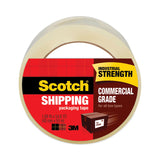 Scotch® 3750 Commercial Grade Packaging Tape, 3" Core, 1.88" x 54.6 yds, Clear (MMM3750) 1 Roll