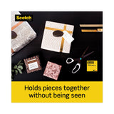 Scotch® Double-Sided Tape, 3" Core, 0.5" x 36 yds, Clear, 2/Pack (MMM6652P1236) Pack of 2