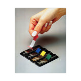 Post-it® Flags Small Page Flags in Dispensers, 0.5 x 1.75, Assorted Primary, 35/Color, 4 Dispensers/Pack (MMM6834) Pack of 140