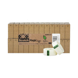 Scotch® Magic Greener Tape, 1" Core, 0.75" x 75 ft, Clear, 24/Pack (MMM81224P) Pack of 24