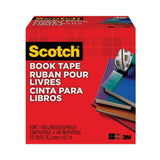 Scotch® Book Tape, 3" Core, 3" x 15 yds, Clear (MMM8453) Each
