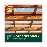 Command™ All Weather Hooks and Strips, Small, Plastic, Clear, 16 Clips and 20 Strips/Pack (MMM17017CLRAWES) Each