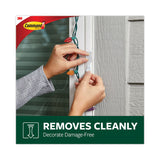 Command™ All Weather Hooks and Strips, Small, Plastic, Clear, 16 Clips and 20 Strips/Pack (MMM17017CLRAWES) Each
