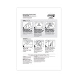 Command™ Poster Strips, Removable, Holds Up to 1 lb per Pair, 0.63 x 1.75, White, 4/Pack, 100 Packs/Carton (MMM17024CABPK) Pack of 100