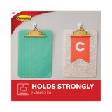 Command™ General Purpose Hooks, Small, Metal, White/Silver, 0.5 lb Capacity, 28 Hooks and 32 Strips/Pack (MMM17067MPES) Pack of 28