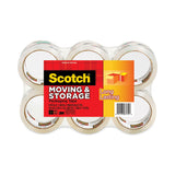 Scotch® Storage Tape, 3" Core, 1.88" x 54.6 yds, Clear, 6/Pack (MMM36506) Pack of 6