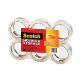 Scotch® Storage Tape, 3" Core, 1.88" x 54.6 yds, Clear, 6/Pack (MMM36506) Pack of 6