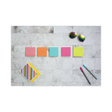 Post-it® Notes Original Pads in Poptimistic Colors, Value Pack, 3" x 3", 100 Sheets/Pad, 14 Pads/Pack (MMM65414AN) Pack of 14