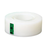 Scotch® Magic Greener Tape, 1" Core, 0.75" x 75 ft, Clear, 12/Pack (MMM81212P) 12 Rolls
