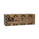 Scotch® Magic Greener Tape, 1" Core, 0.75" x 75 ft, Clear, 16/Pack (MMM81216P) Box of 16