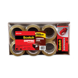 Scotch® 3750 Commercial Grade Packaging Tape with DP300 Dispenser, 3" Core, 1.88" x 54.6 yds, Clear, 12/Pack (MMM375012DP3) 12 Rolls