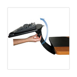 3M™ Sit/Stand Easy Adjust Keyboard Tray, Standard Platform, 25.5w x 12d, Black (MMMAKT170LE) Each