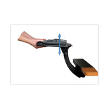 3M™ Sit/Stand Easy Adjust Keyboard Tray, Standard Platform, 25.5w x 12d, Black (MMMAKT170LE) Each