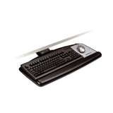 3M™ Sit/Stand Easy Adjust Keyboard Tray, Standard Platform, 25.5w x 12d, Black (MMMAKT170LE) Each