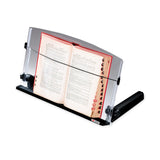 3M™ In-Line Freestanding Copyholder, 300 Sheet Capacity, Plastic, Black/Clear (MMMDH640) Each
