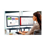 3M™ Adjustable Monitor Stand, 16" x 12" x 1.75" to 5.5", Black, Supports 20 lbs (MMMMS85B) Each