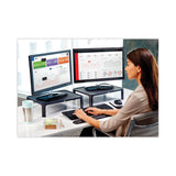 3M™ Adjustable Monitor Stand, 16" x 12" x 1.75" to 5.5", Black, Supports 20 lbs (MMMMS85B) Each
