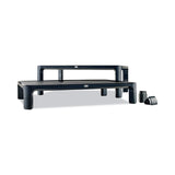 3M™ Adjustable Monitor Stand, 16" x 12" x 1.75" to 5.5", Black, Supports 20 lbs (MMMMS85B) Each