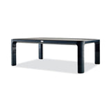 3M™ Adjustable Monitor Stand, 16" x 12" x 1.75" to 5.5", Black, Supports 20 lbs (MMMMS85B) Each