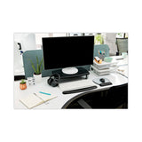 3M™ Extra-Wide Adjustable Monitor Stand, 20" x 12" x 1" to 5.78", Silver/Black, Supports 40 lbs (MMMMS90B) Each