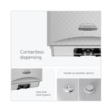Kimberly-Clark Professional* ICON Automatic Soap and Sanitizer Dispenser, 1.2 L, 8.06 x 14.18 x 4.75, Silver Mosaic (KCC53694) Each