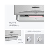 Kimberly-Clark Professional* ICON Automatic Roll Towel Dispenser, 20.12 x 16.37 x 13.5, Silver Mosaic (KCC53691) Each