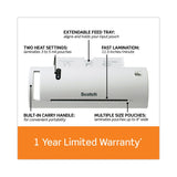 Scotch™ Thermal Laminator Value Pack, Two Rollers, 9" Max Document Width, 5 mil Max Document Thickness (MMMTL902VP) Each