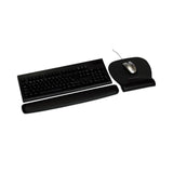 3M™ Antimicrobial Foam Keyboard Wrist Rest, 18 x 2.75, Black (MMMWR209MB) Each