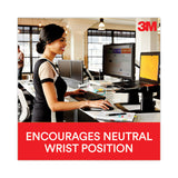 3M™ Antimicrobial Gel Compact Keyboard Wrist Rest, 18 x 2.75, Black (MMMWR309LE) Each