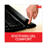 3M™ Antimicrobial Gel Compact Keyboard Wrist Rest, 18 x 2.75, Black (MMMWR309LE) Each