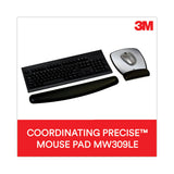 3M™ Antimicrobial Gel Compact Keyboard Wrist Rest, 18 x 2.75, Black (MMMWR309LE) Each