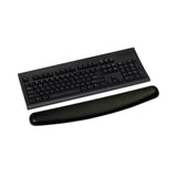 3M™ Antimicrobial Gel Compact Keyboard Wrist Rest, 18 x 2.75, Black (MMMWR309LE) Each