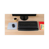 3M™ Antimicrobial Gel Keyboard Wrist Rest Platform, 19.6 x 10.6, Black/Gray/Silver (MMMWR420LE) Each