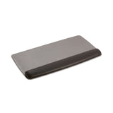 3M™ Antimicrobial Gel Keyboard Wrist Rest Platform, 19.6 x 10.6, Black/Gray/Silver (MMMWR420LE) Each