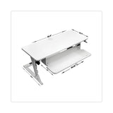 3M™ Precision Standing Desk, 35.4" x 23.2" x 6.2" to 20", White (MMMSD60W) Each